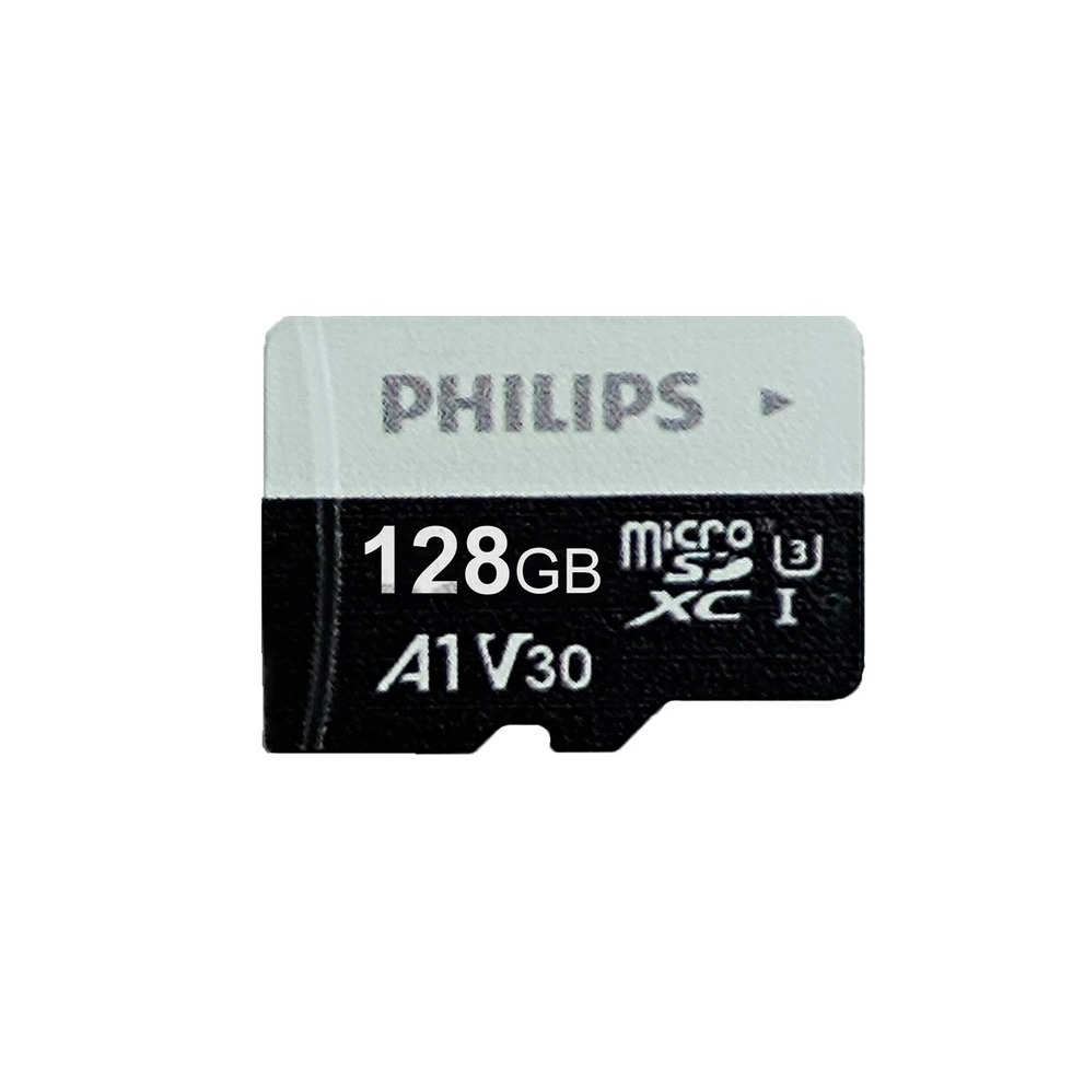 کارت حافظه microSD HC فیلیپس مدل A1-V30 کلاس 10 استاندارد UHS-I U3 سرعت 80MBps ظرفیت 128GB